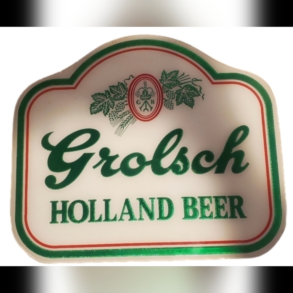 Grolsch Holland Beer sign 1984 vintage